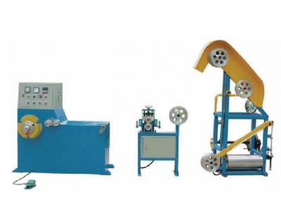 Semi-automatic coiling machine