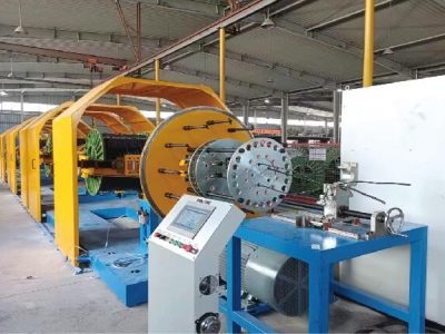 Bow type/Skip Stranding machine