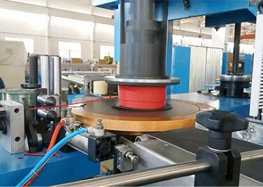 Automatic Spool-Coiling and Packing Machine